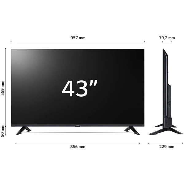 Smart TV LG UHD 43''